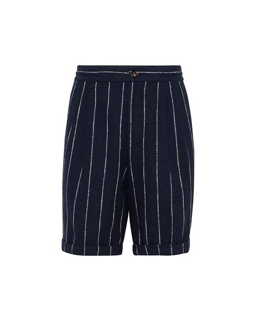 Brunello Cucinelli Stripe Bermuda Shorts