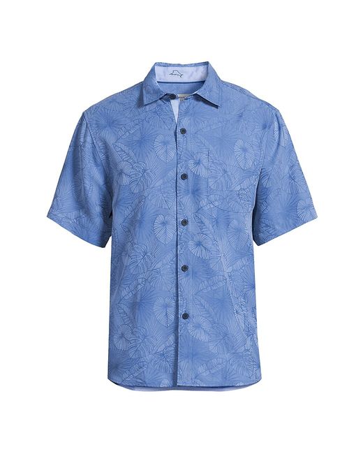Tommy Bahama Coconut Point Keep It Frondly Button-Front Shirt Small