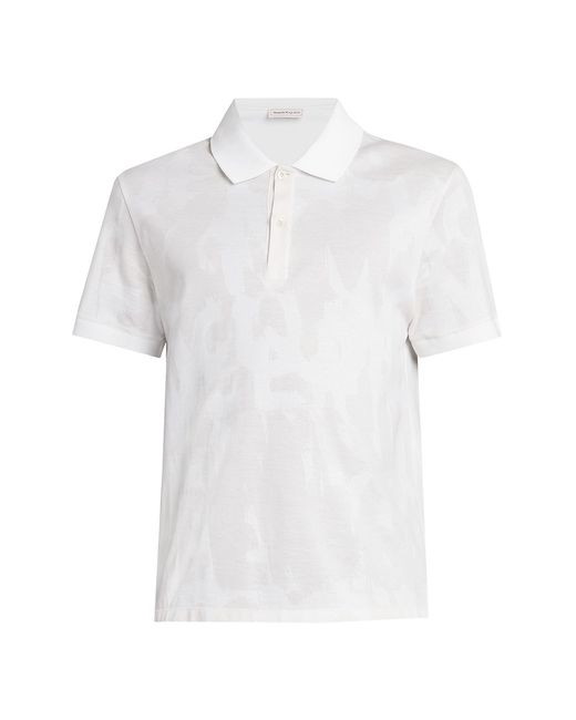 Alexander McQueen Logo Polo Shirt Small