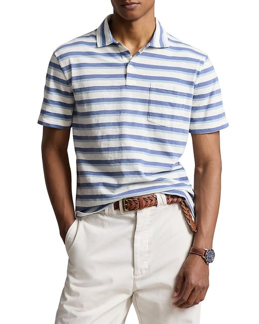 Polo Ralph Lauren Striped Jersey Polo Shirt Large