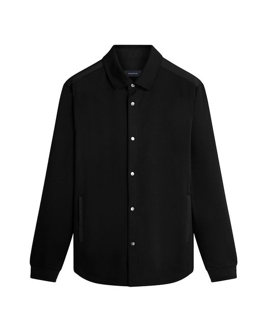 Bugatchi Knit Shirt Jacket Small