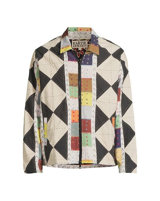 Kartik Research Patchwork Quilted Jacket Small
