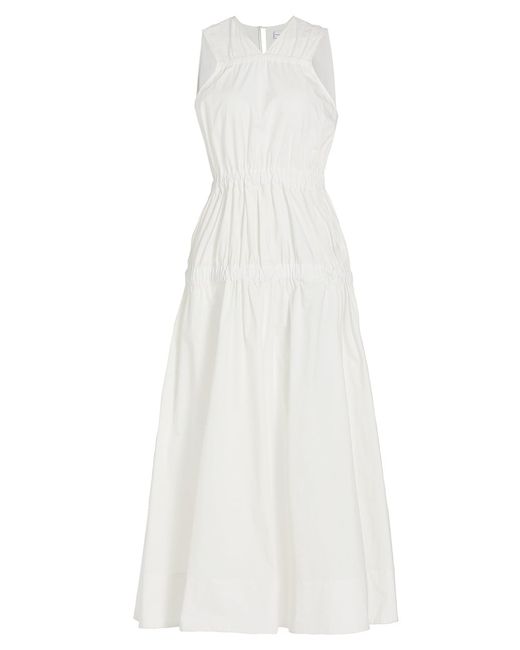 Proenza Schouler White Label Libby Poplin Maxi Dress