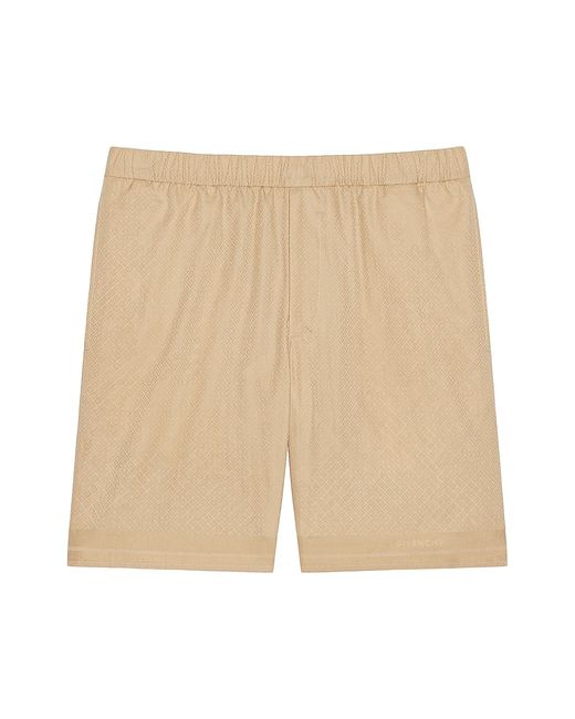 Givenchy Plage Bermuda Shorts 4G Cotton