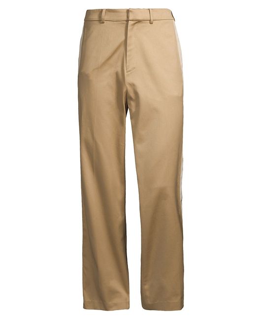 Bluemarble Cotton Flat-Front Suit Pants