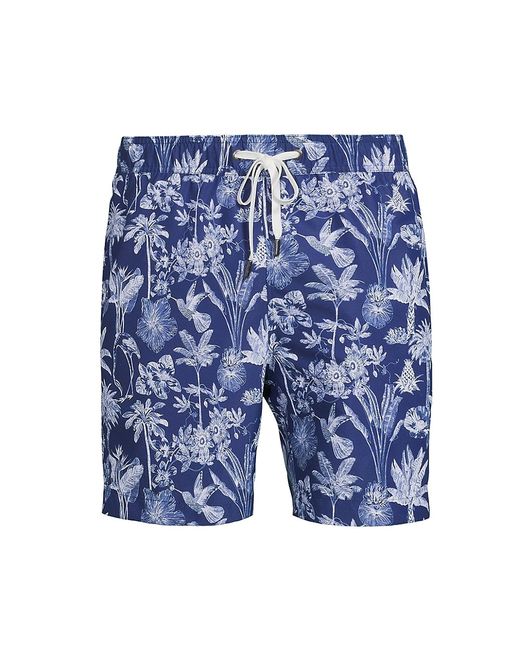 Onia Charles Floral Swim Trunks Small