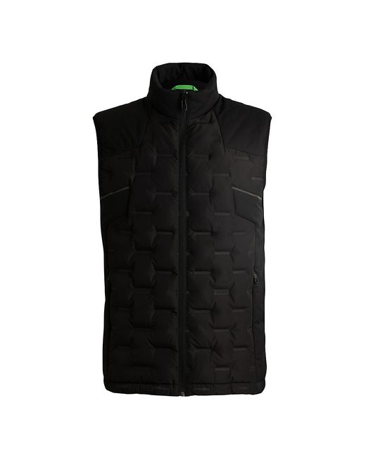 Boss Water-Repellent Gilet with Quilting Jacket