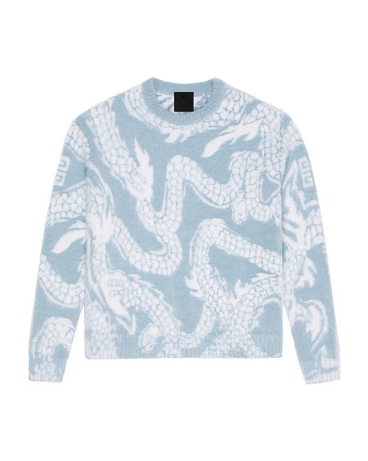 Givenchy Sweater Mohair With Dragon Jacquard