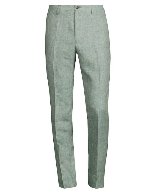 Etro Flat-Front Trousers