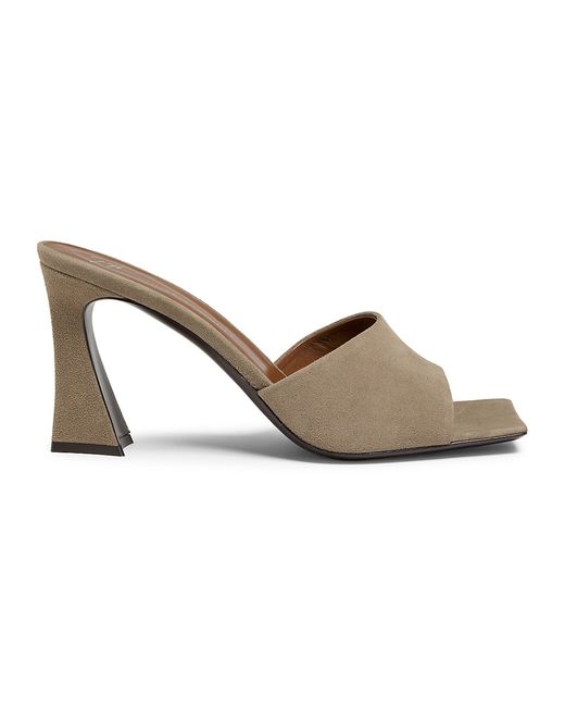 Giuseppe Zanotti Design Marinetti Suede 85MM Curved-Heel Sandals