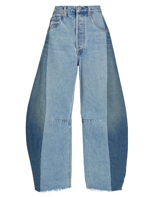 Citizens of Humanity Pieced Horseshoe Baggy Wide-Leg Jeans