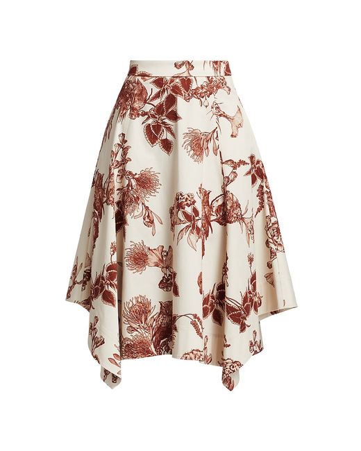 Jason Wu Collection Handkerchief Midi-Skirt