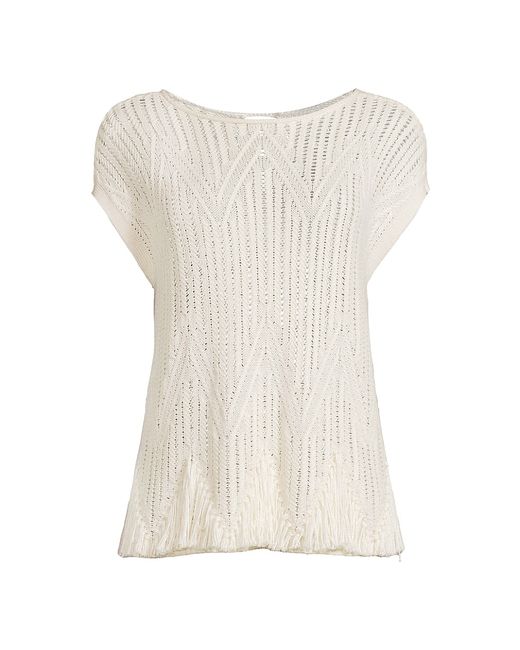Nic+Zoe Textured Knit Swing Sweater