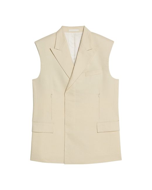Helmut Lang Oversized Blend Blazer Vest