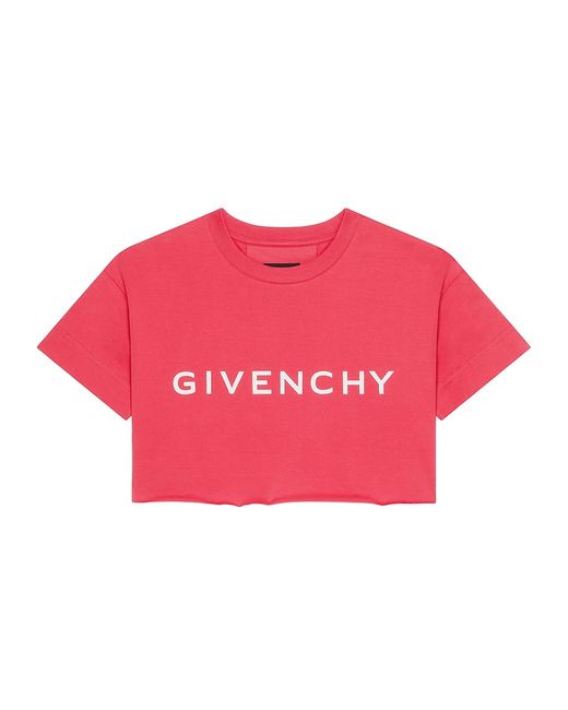 Givenchy Archetype Cropped T-Shirt
