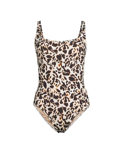 Evarae Cassandra Leopard-Print One-Piece Swimsuit