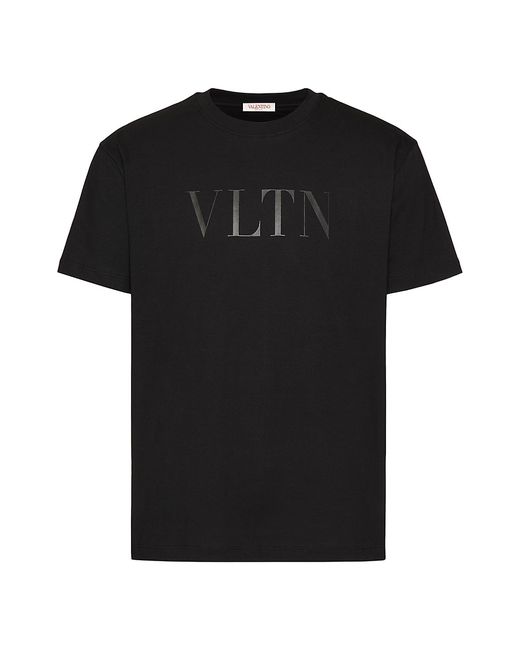 Valentino Garavani Crewneck T-Shirt with VLTN Print
