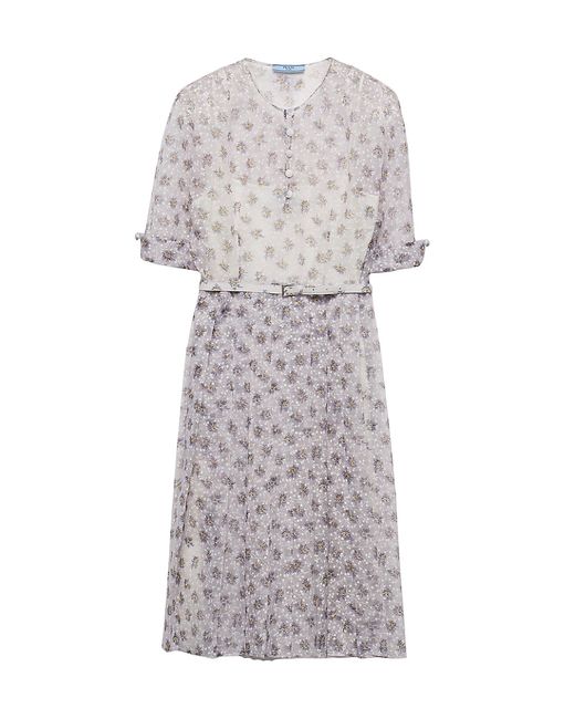 Prada Printed Nylonette Dress