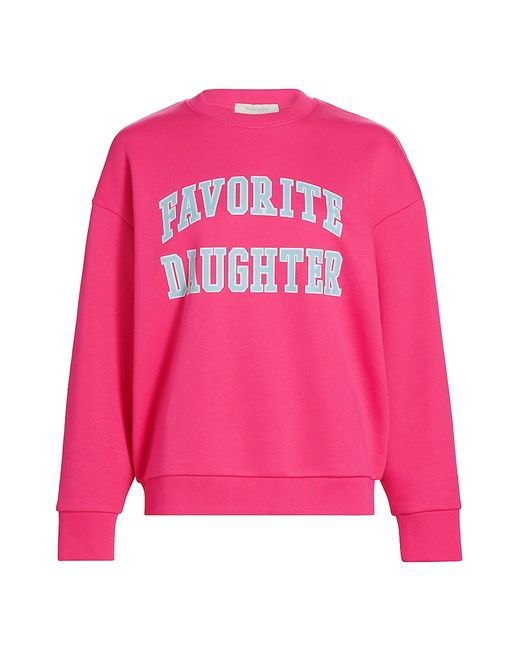 Favorite Daughter Collegiate Oversized Logo Sweatshirt