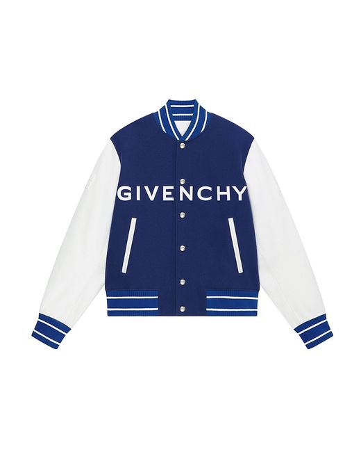Givenchy Varsity Jacket Wool and Leather