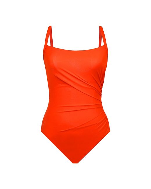 Miraclesuit Swim Starr Gathered One-Piece Swimsuit