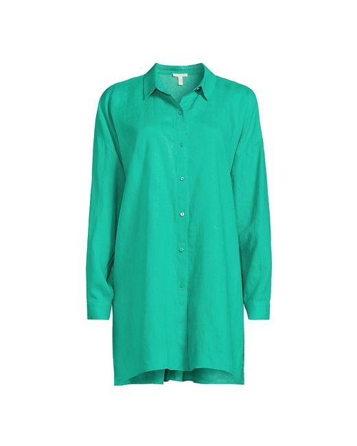 Eileen Fisher Long-Sleeve Tunic Shirt