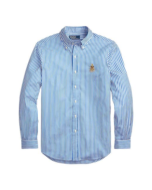Ralph Lauren Striped Button-Down Shirt Large