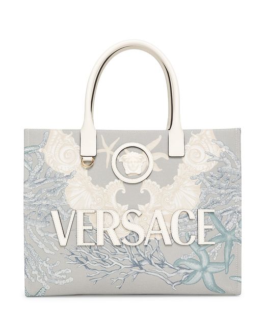 Versace La Medusa Printed Tote Bag