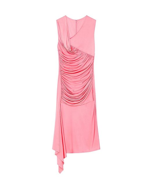 Givenchy Asymmetrical Draped Dress Jersey