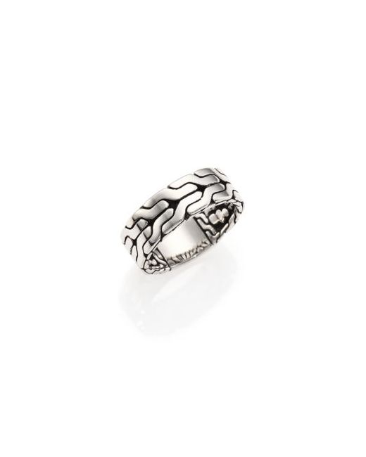 John Hardy Classic Chain Sterling Band Ring