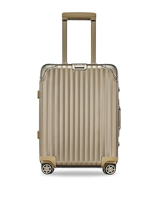 Rimowa Titanium Four-Wheel Luggage