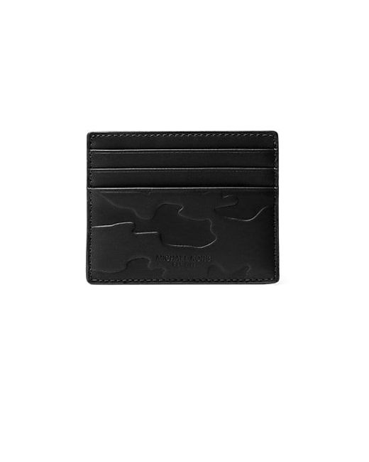 Michael Kors Embossed Leather Card Case