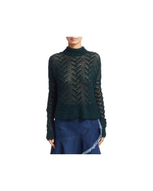Tanya Taylor Everette Rib-Knit Sweater