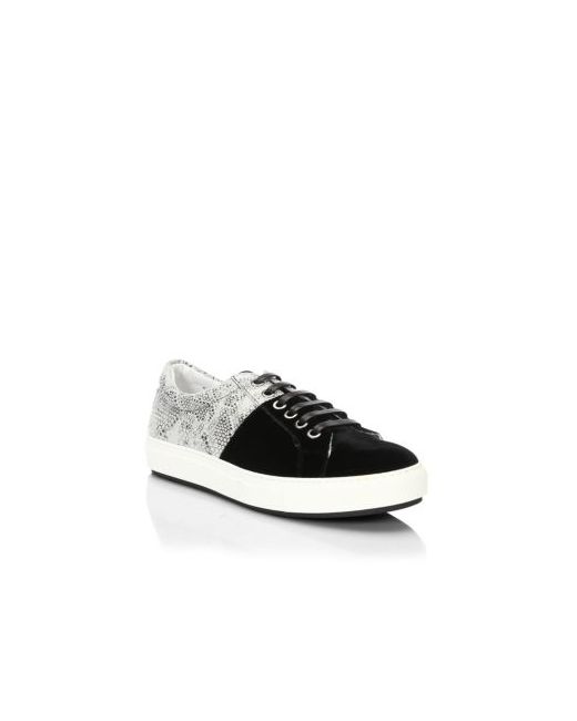 Madison Supply Snake Print Low-Top Sneakers