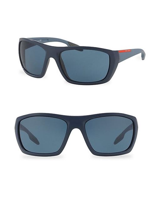 Prada Sport 61MM Wrap Sunglasses