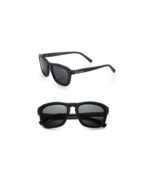 Valentino Garavani 53MM V687SM Rockstud Plastic Wayfarer Sunglasses