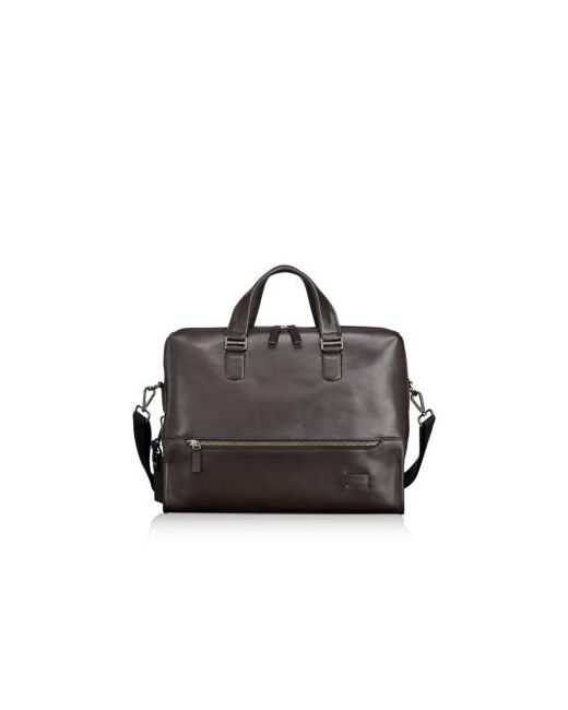 Tumi Horton Double Zip Leather Messenger Bag