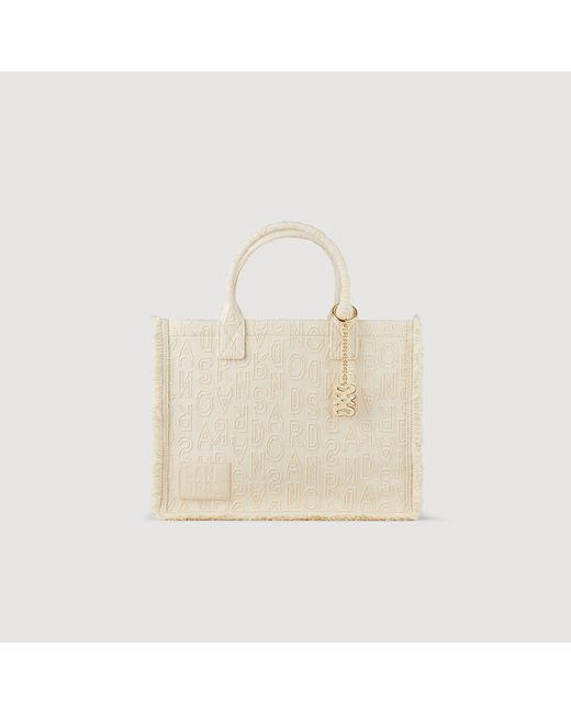 Sandro Kasbah embroidered shopping bag