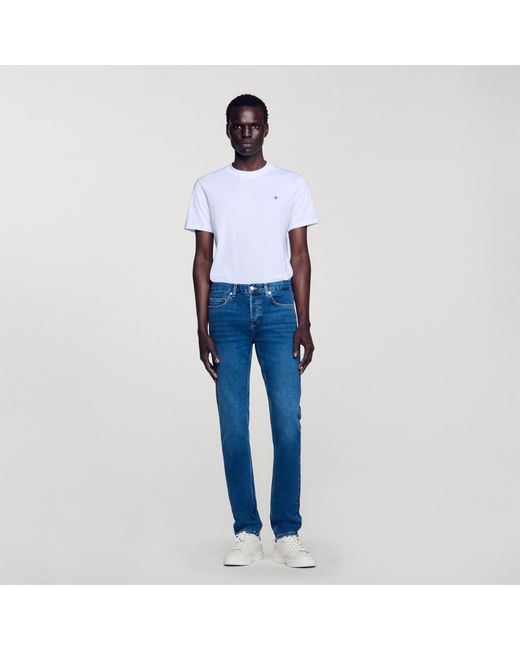 Sandro Washed jeans Slim cut