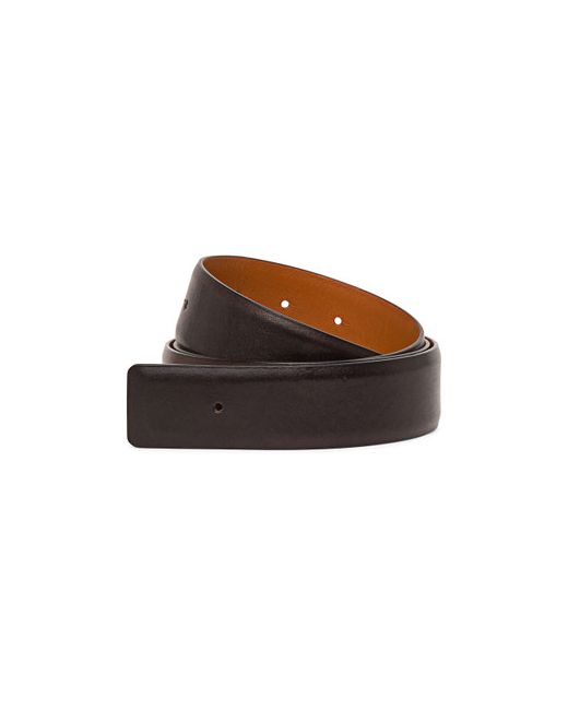 Santoni Leather Belt Strap