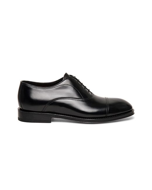 Santoni Leather Oxford Shoe
