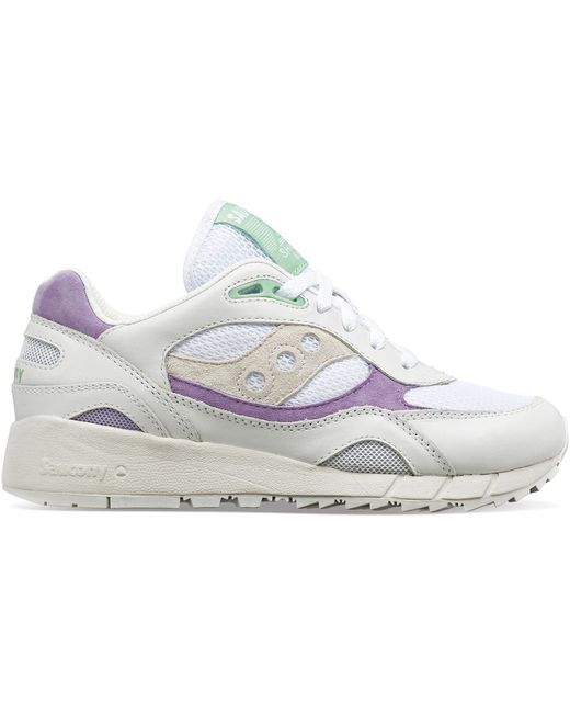 Saucony Trainers Shadow 6000 White UK 4M