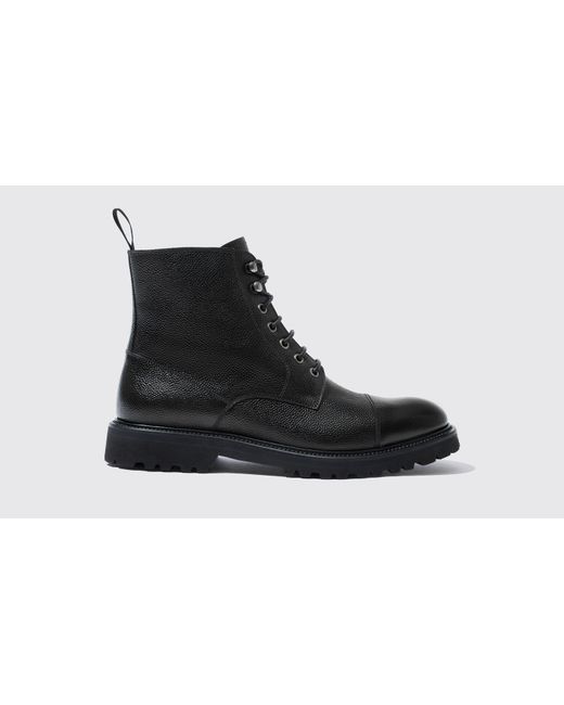 Scarosso Boots Jackie Grain Calf Leather