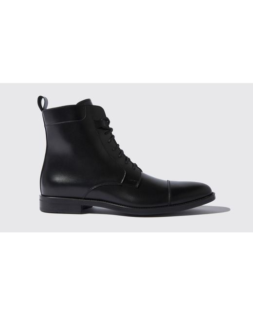 Scarosso Boots Dante Nero Calf Leather