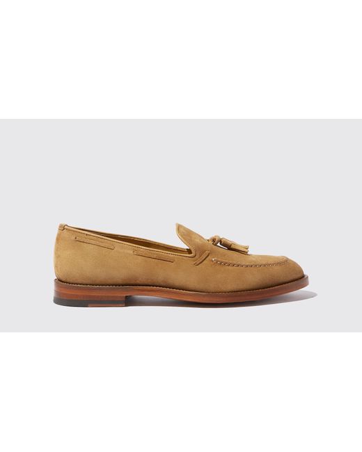 Scarosso Loafers William Tan Suede Leather
