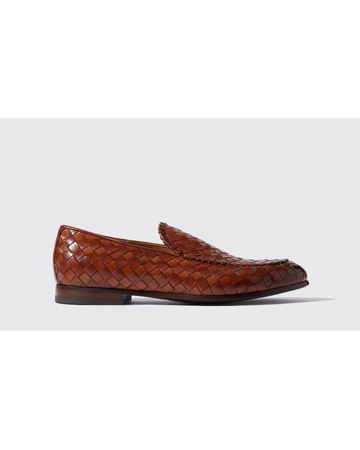 Scarosso Loafers Vittorio Cognac Calf Leather