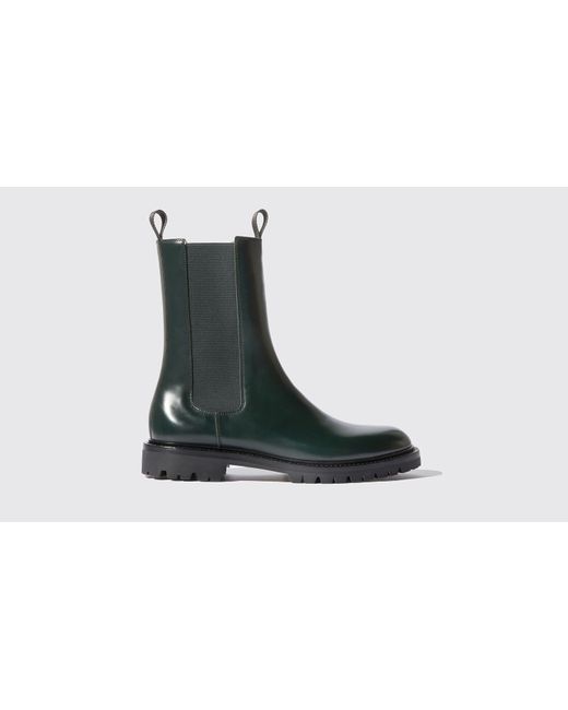 Scarosso Chelsea Boots Wooster Hunter Brushed calf