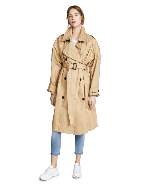 pushBUTTON Combo Trench Coat
