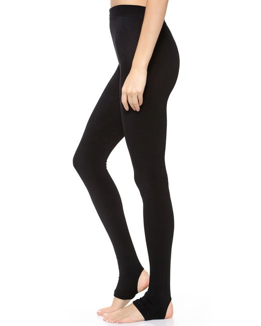 Plush Lined Tights with Stirrups