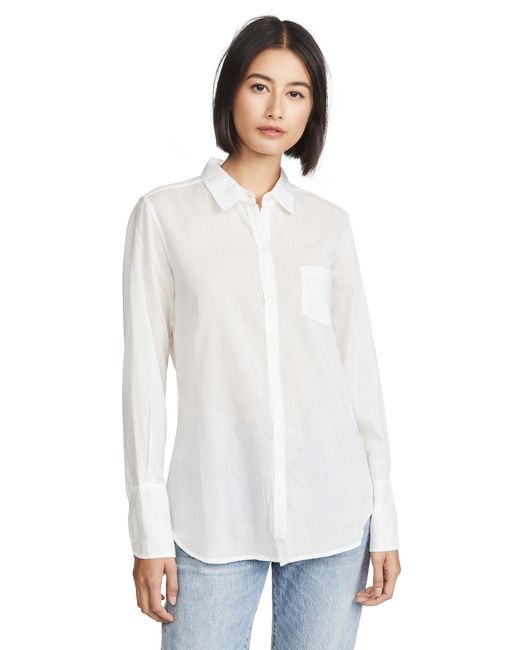 Nili Lotan Cotton Voile Shirt